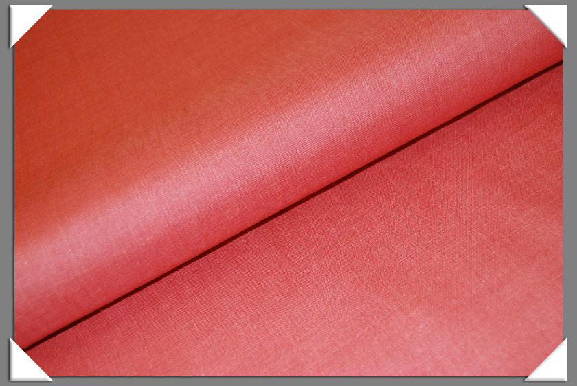 Salmon Linen Fabric-W5016